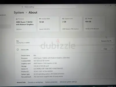 Lenovo Ideapad Flex 5 - Ryzen 7 (2GB AMD GPU) - 16GB RAM - 1TB SSD