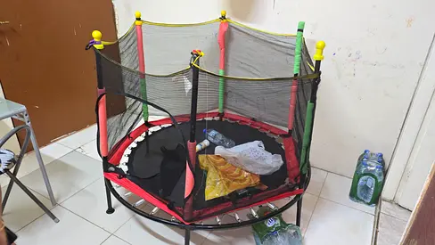 Indoor or outdoor tempoline