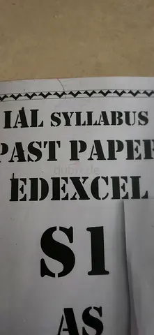 A Level Past Paper Syllabus Collection (Edexcel) - Used