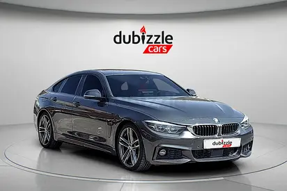 AED 834/month | 2018 BMW 4-Series 430i Gran Coupe | GCC Specs | Ref#428812