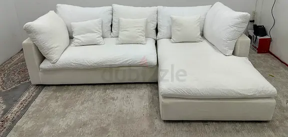 As good as new the one brand lshape sofa