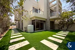 4 Bed | Single Row | Corner Plot | Burj View