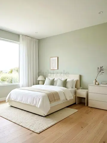 Luxurious Modern Fabric Bed Frame With Mattress. Stylish Double Size Bed Frame. Delivery All UAE