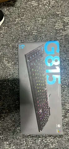 Logitech G815 RGB Mechanical Gaming Keyboard - Mint Condition (Boxed)
