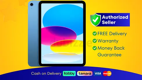 Apple iPad Air (5th Gen), 256GB - 10.9 Screen - Wi-Fi, Blue - 95356 | Used | 01 Month Warranty | FR
