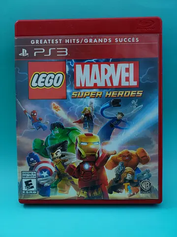 LEGO Marvel Super Heroes (PS3) - Disc and Case