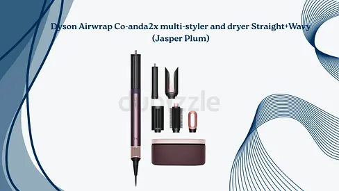 Dyson Airwrap Co-anda2x multi-styler and dryer Straight+Wavy (Jasper Plum)