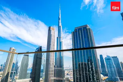 Bright 3BR | Burj Khalifa View | Vacant