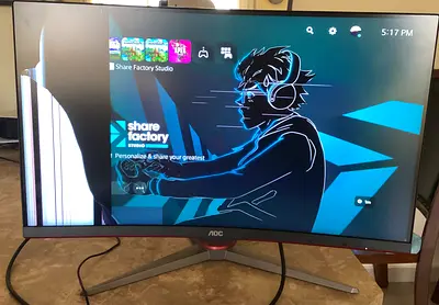 AOC C27G2Z/89 240Hz Curved Gaming Monitor – For Parts/Repair