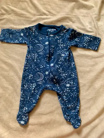 Newborn Baby Sleepsuit (NB) – 100% Cotton – Gently Used