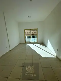 One bedroom and a living room