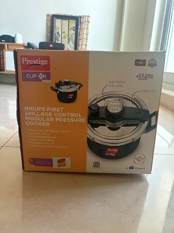 Prestige Clip-On 5.0L Pressure Cooker - Brand New Boxed