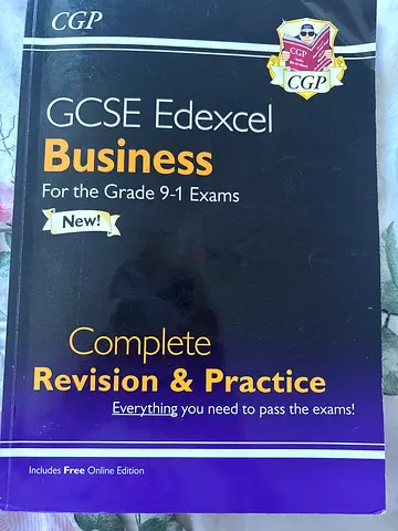 GCSE Edexcel business book