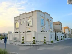 Luxury villa for sale on a corner lot with three street frontages, price includes water, electricity