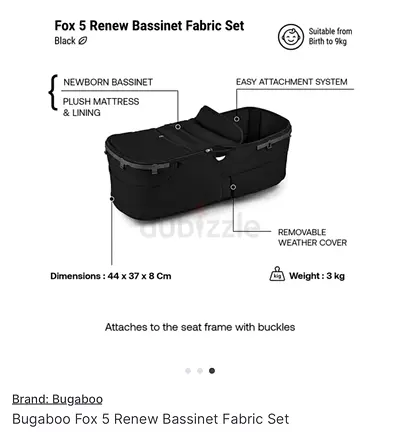 Bugaboo Fox 5 Renew bassinet