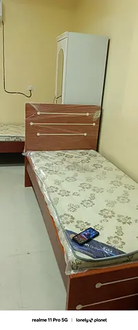 Single bed with mattress brand new very good quality