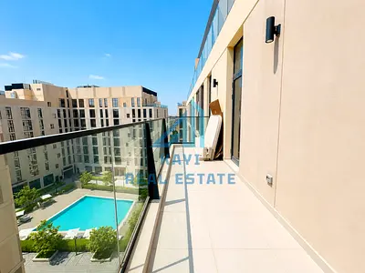 Modern 2BHK for Rent in Al Mamsha | Pool View & Balcony