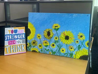 Painting Sunflower