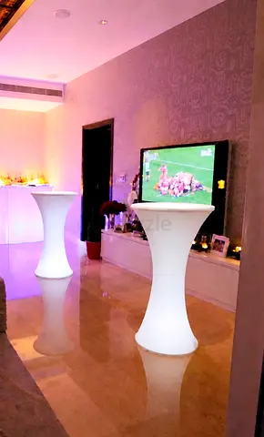 Cocktail High Tables  adjustable height
