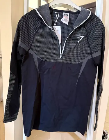 GYMSHARK ONYX 5.0 Hoodie black - NEW