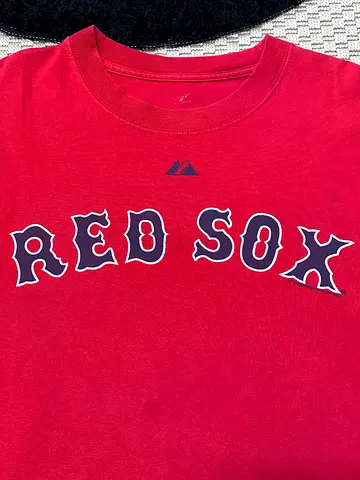 Majestic Boston Red Sox MLB Graphic crew neck T-shirt - size L (used)