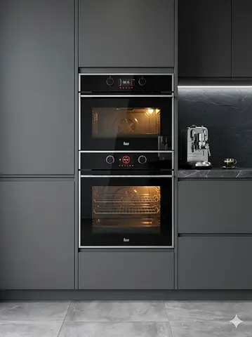Teka Latest model electric oven and microwave set built-in integrated 60cm