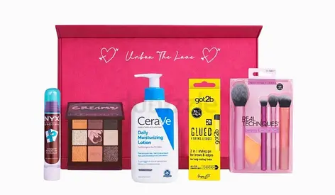 Pink gift set