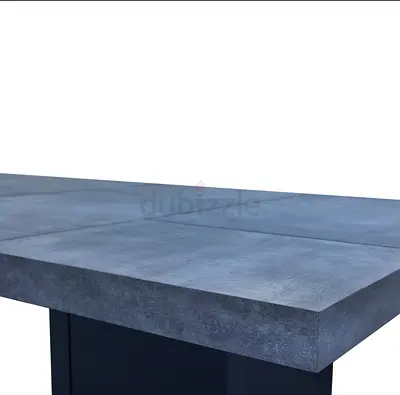 Chattels  More Dining Table  chairs concrete grey