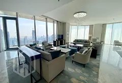 Burj &amp; Sea View | 3BR Hotel Apartment | Furnished | Address Sky View Tower 1