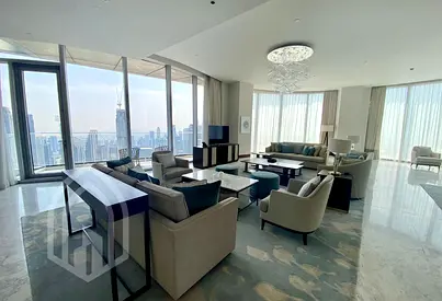 Burj & Sea View | 3BR Hotel Apartment | Furnished | Address Sky View Tower 1
