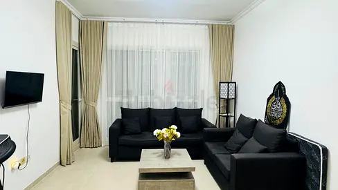 Black 3-Seater and 2-Seater Sofa Set with Cushions and Coffee Table