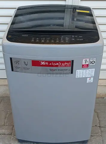 Smart inverter LG 12kg topload washing machine, condition perfect working.