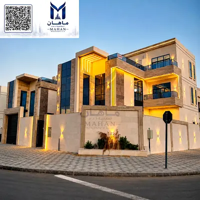 🌟 Luxury Corner Villa with Huge Swimming Pool & Elevator | 6 Master BR | 6,000 SQFT | Registration Fee Included | Al Helio 2 Ajman