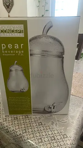Pear shaped beverage dispenser
