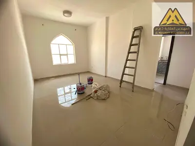 A premium one-bedroom apartment is available for annual rent in Al Nakheel 2, Ajman. Located on the second row from Ajman Corniche, this apartment is