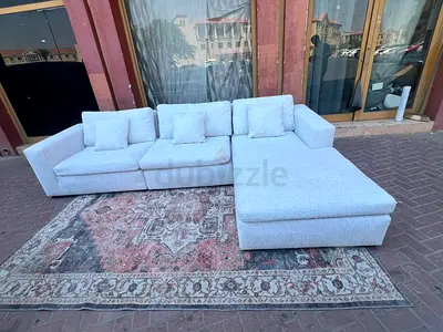Marina home L Shape Sofa Beige Excellent condition