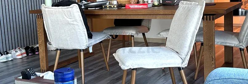 Premium IKEA MÖRBYLÅNGA 6-Seater Dining Table (Solid Oak Veneer)