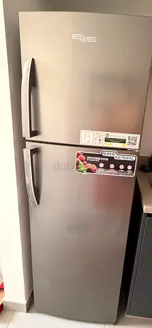 Silver Super General Double Door Fridge - Good Condition
