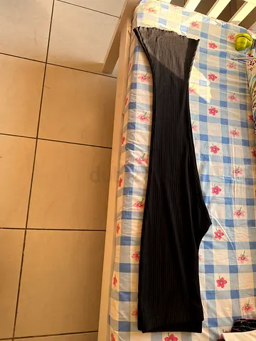 Womens Black Flare Leggings