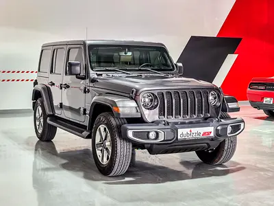 AED 1960/month | 2021 Jeep Wrangler Unlimited Sahara | GCC Specs | Ref#492191