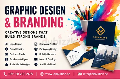 Creative Graphic Design  Complete Branding Services | UAE