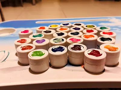 Collection of an entire Nail Extensions set.