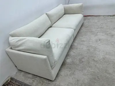 Like new condition the loom collection two pieces sofa