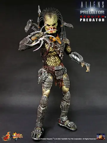 Hot Toys MMS53 Requiem Predator WOLF Predator - Detailed, Complete