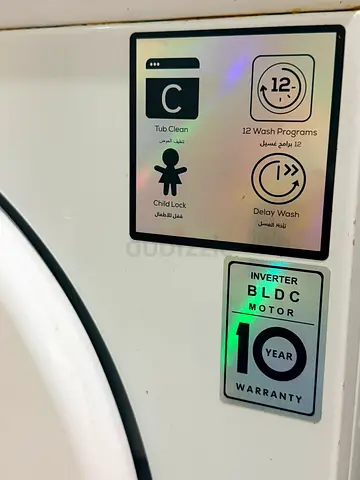 8KG Washing machine For Sale -Inverter BLDC motor,