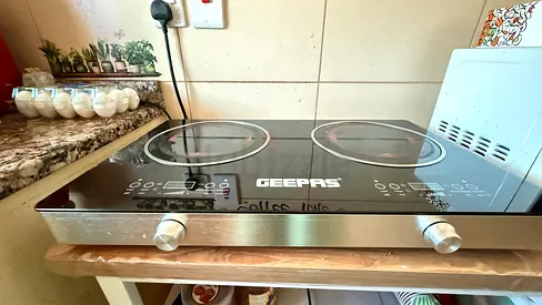 Double Burner Infrared Cooker available for sale AED 140