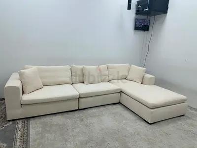 As perfect condition marina home lshape sofa