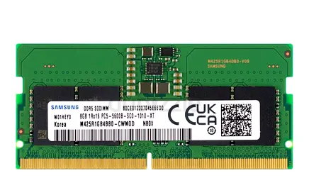 Samsung 8GB DDR5 SO-DIMM Laptop RAM - PC5-4800 (M425R1G84B0) - Used
