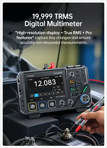 Oscilloscope 3 in one Digital Multimeter with Pro Features