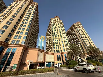 IMPZ Studio Apartment | The Crescent Tower B | Balcony With Lake & Marina Views | Unfurnished Unit